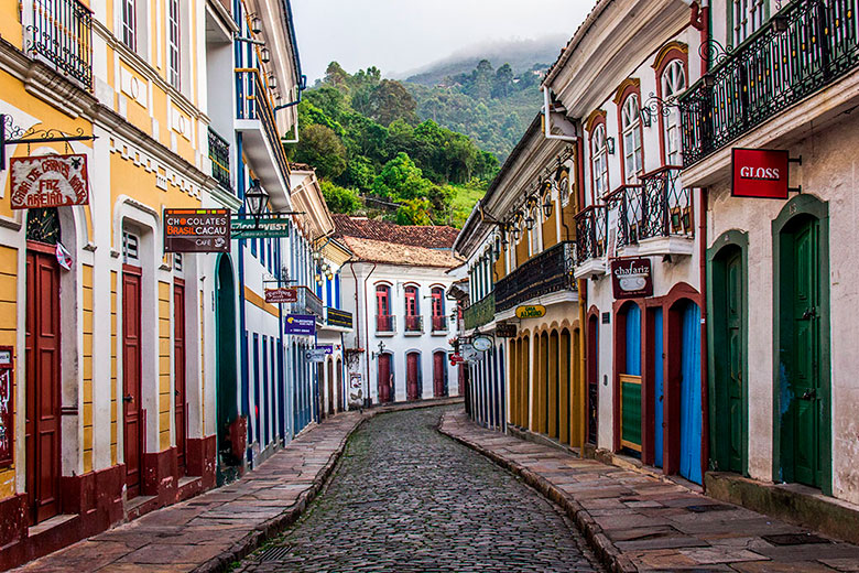 melhor região para se hospedar em Ouro Preto