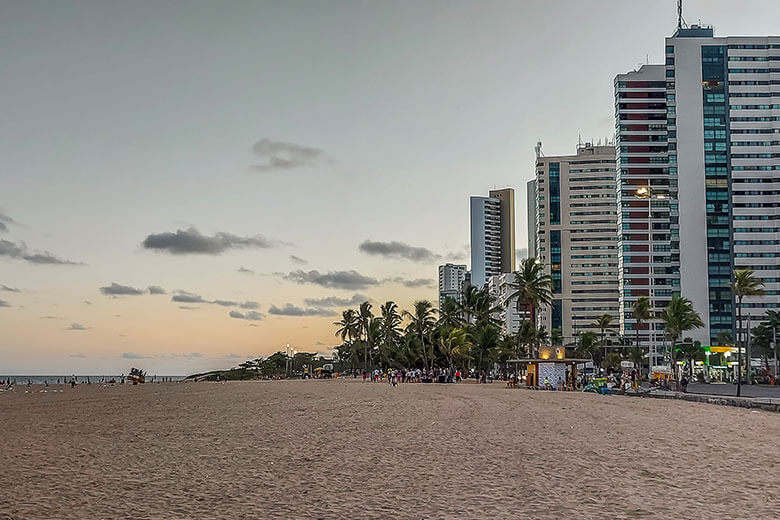 melhor praia para se hospedar em Recife