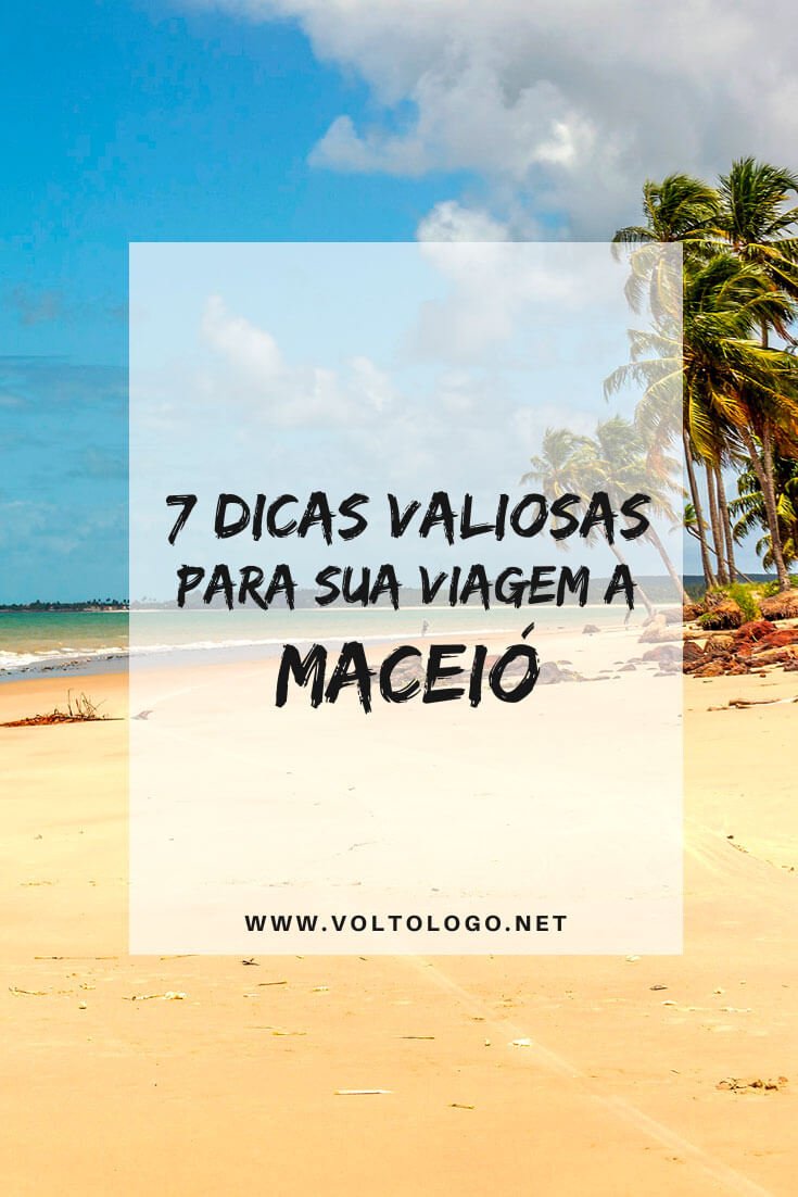 Viagem A Maceio 7 Dicas Valiosas